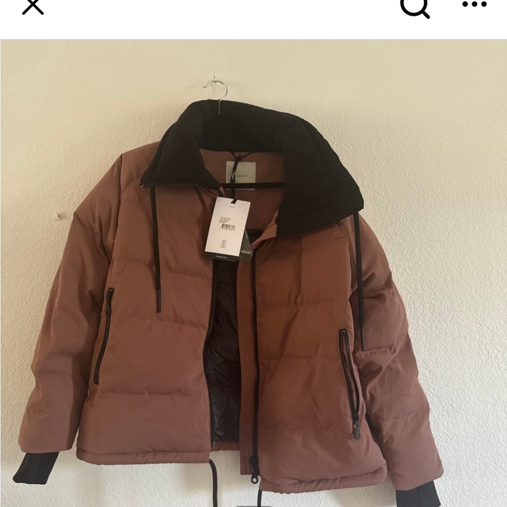 Varley Granville Mauve Puffer Jacket